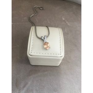 Shine Brighter Gem Stone Silver Pendant
